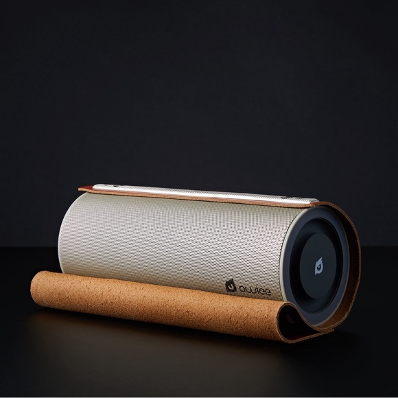 Owlee Leather Scroll Bluetooth Speaker - Picture 1 of 14